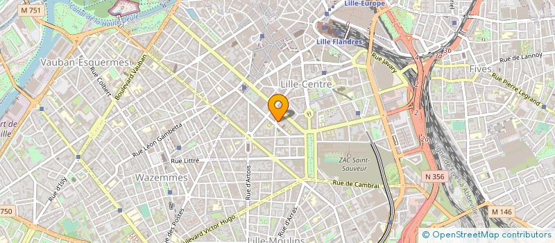 localisation de l'entreprise UES SIGMA DEVELOPPEMENT à LILLE