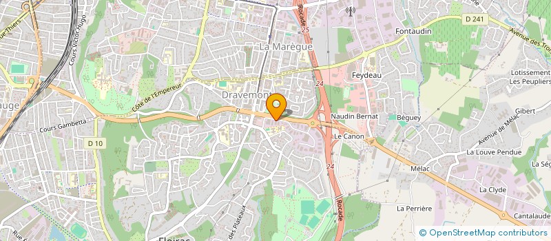 localisation de l'entreprise UFA RUPELLA à FLOIRAC