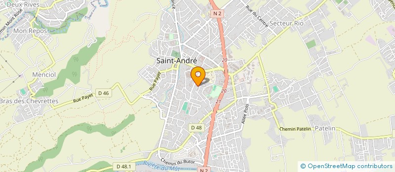 localisation de l'entreprise UFA SAINT ANDRE à SAINT-ANDRE