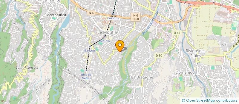 localisation de l'entreprise UFA SAINTE CLOTILDE à SAINT-DENIS