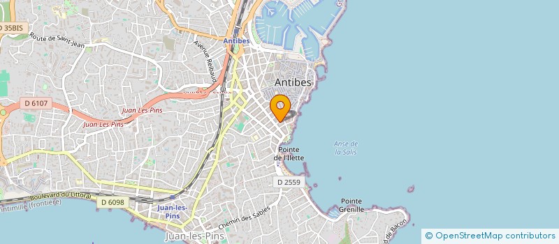 localisation de l'entreprise UFAC à ANTIBES