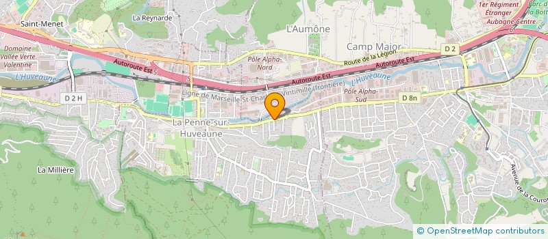 localisation de l'entreprise UFARATZTA  LA PENNE-SUR-HUVEAUNE