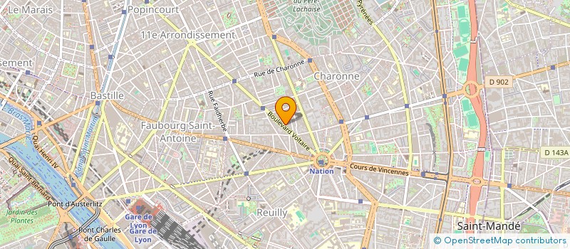 localisation de l'entreprise UFC FOOTBALL CLUB  PARIS