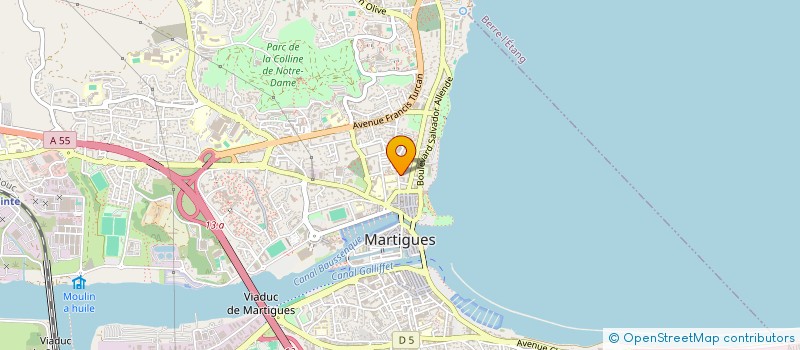 localisation de l'entreprise UFC QUE CHOISIR MARTIGUES-COTE BLEUE- ETANG DE BERRE à MARTIGUES