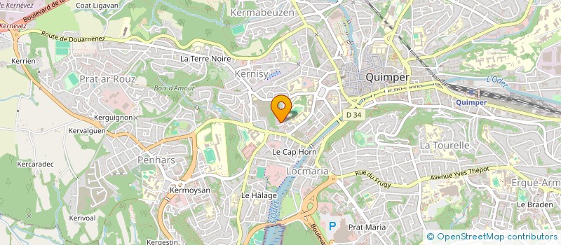 localisation de l'entreprise UFC QUE CHOISIR QUIMPER à QUIMPER