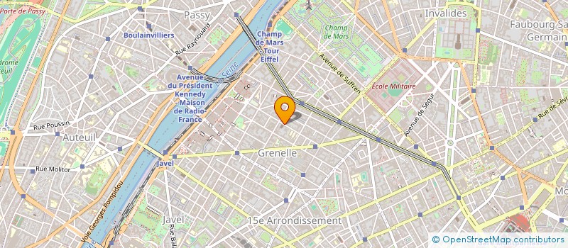 localisation de l'entreprise UFIR SARL  PARIS