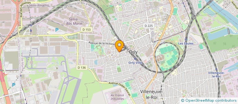 localisation de l'entreprise UFO GEST UNION FONCIERE DE GESTION  ORLY