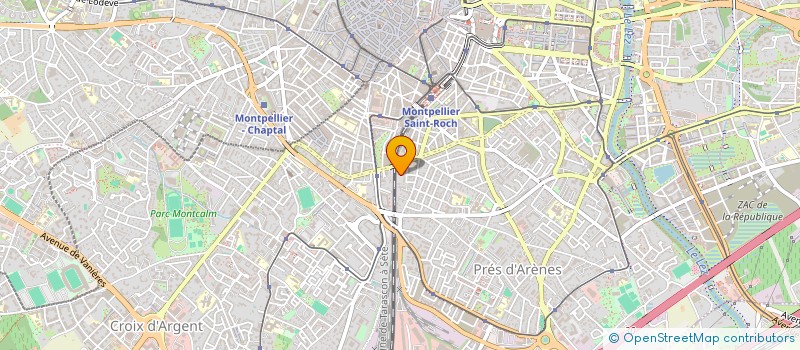 localisation de l'entreprise UFORCA MONTPELLIER à MONTPELLIER
