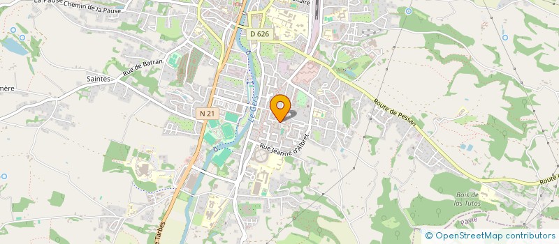 localisation de l'entreprise UFOSPORT'S 32  AUCH