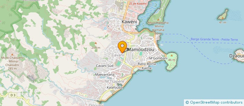 localisation de l'entreprise UFOZZ à MAMOUDZOU