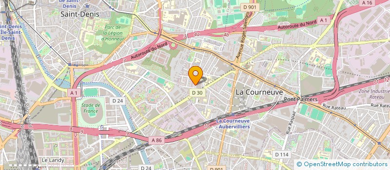 localisation de l'entreprise UFT  CACHAN