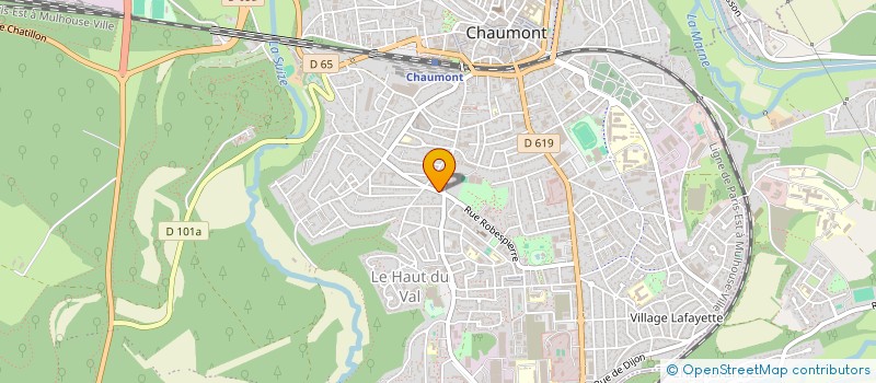 localisation de l'entreprise UFUK à CHAUMONT