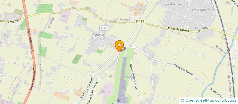 localisation de l'entreprise UG2C à CHABEUIL