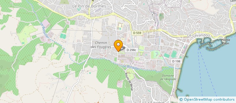 localisation de l'entreprise UGAMIVA à BORMES-LES-MIMOSAS