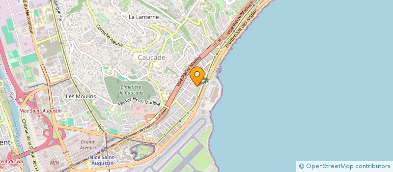 localisation de l'entreprise UGARIT  NICE