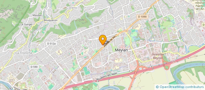 localisation de l'entreprise UGARITAI  MEYLAN