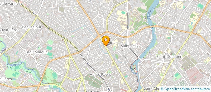 localisation de l'entreprise UGAU - FRANCE SIGNALISATIONS à NANTES