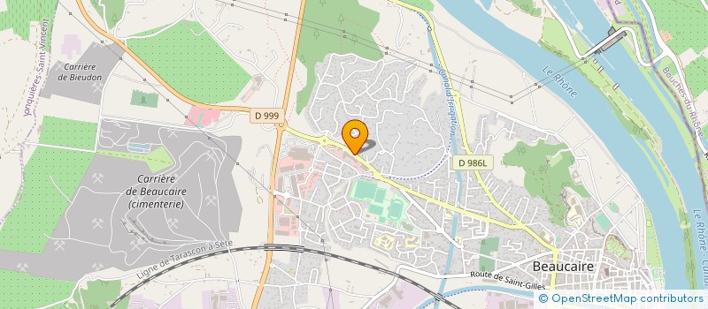 localisation de l'entreprise UGERNUM  BEAUCAIRE