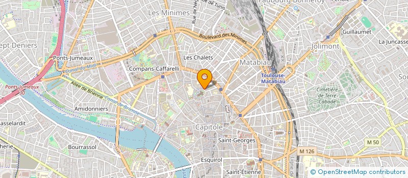localisation de l'entreprise UGICT-CGT 31  TOULOUSE