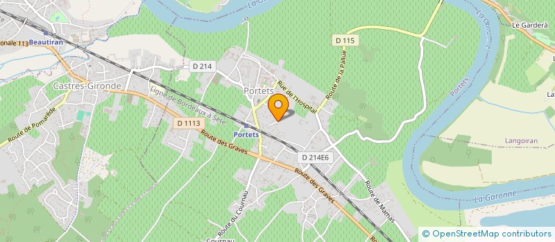 localisation de l'entreprise UGIEL  PESSAC