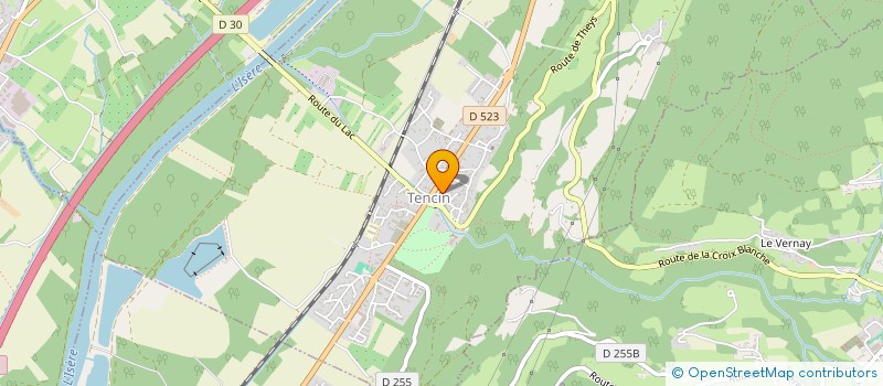 localisation de l'entreprise UGIMAG FRANCE à CRETS EN BELLEDONNE