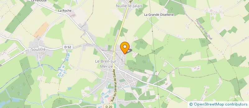 localisation de l'entreprise UGIT  NUILLE-LE-JALAIS