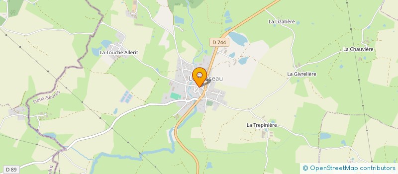 localisation de l'entreprise UGMA  MONCOUTANT-SUR-SEVRE