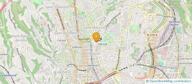 localisation de l'entreprise UGO ANIMATION à NICE