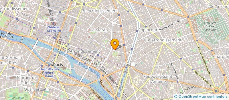 localisation de l'entreprise UGO ROSSETTI FRANCE à PARIS