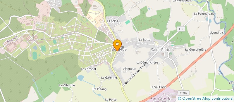 localisation de l'entreprise UGOENZO à GUER