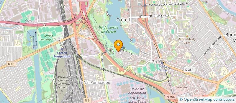 localisation de l'entreprise UGOGUIDE  CRETEIL