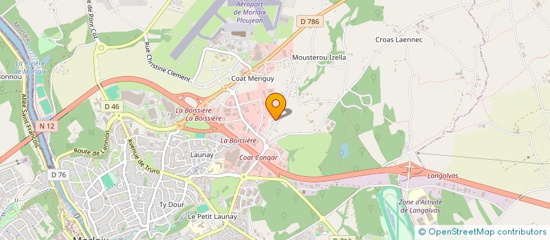 localisation de l'entreprise UGOUEZIL  PLEYBER-CHRIST