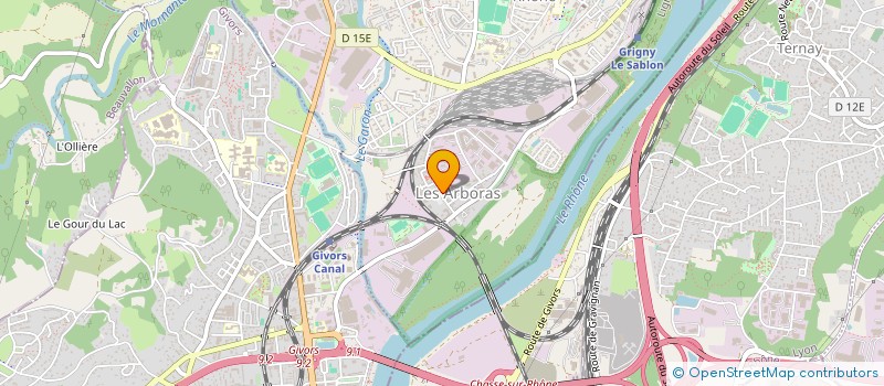 localisation de l'entreprise UGR  GRIGNY