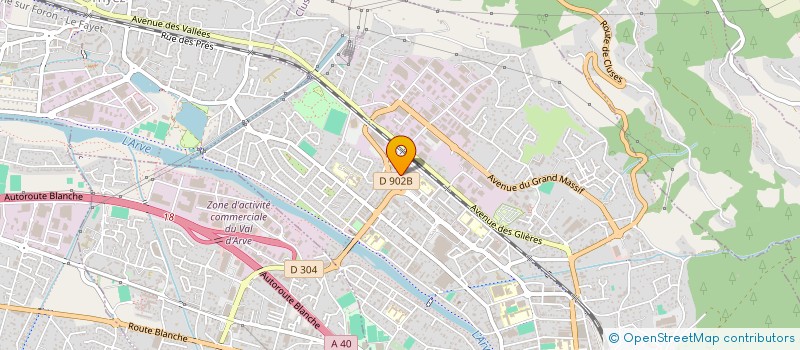 localisation de l'entreprise UGS74 PLAQUISTE à CLUSES