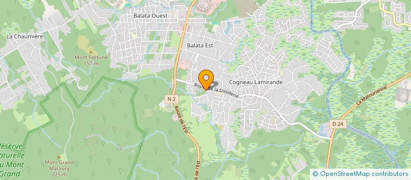 localisation de l'entreprise UGSEL ECOLE SAINT PIERRE  MATOURY