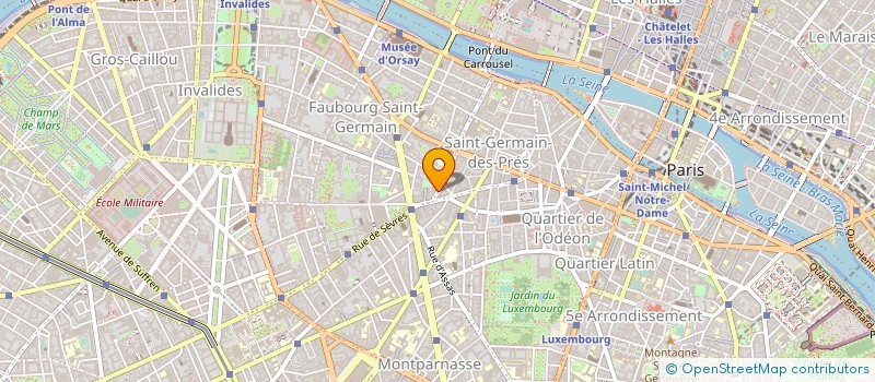 localisation de l'entreprise UGSEL PARIS ET EST-FRANCILIEN - COMITE DE PARIS ET EST-FRANCILIEN DE L'UNION GENERALE SPORTIVE DE L'ENSEIGNEMENT LIBRE à PARIS