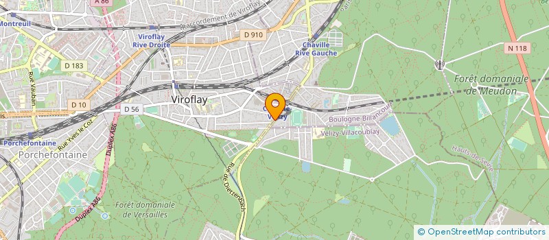 localisation de l'entreprise UGSF USERGROUP SHAREPOINT FRANCE  VIROFLAY