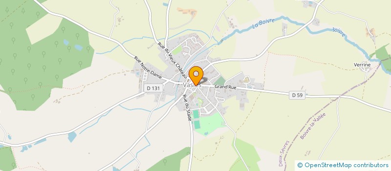 localisation de l'entreprise UGU  VASLES