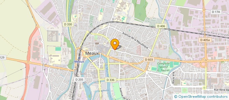 localisation de l'entreprise UGUR à MEAUX