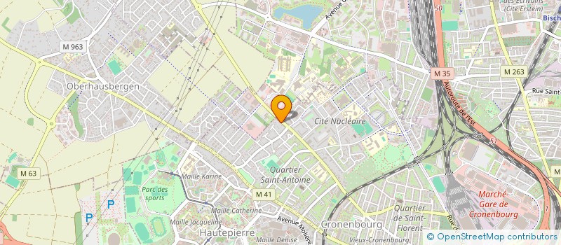 localisation de l'entreprise UGURLU BAL  STRASBOURG