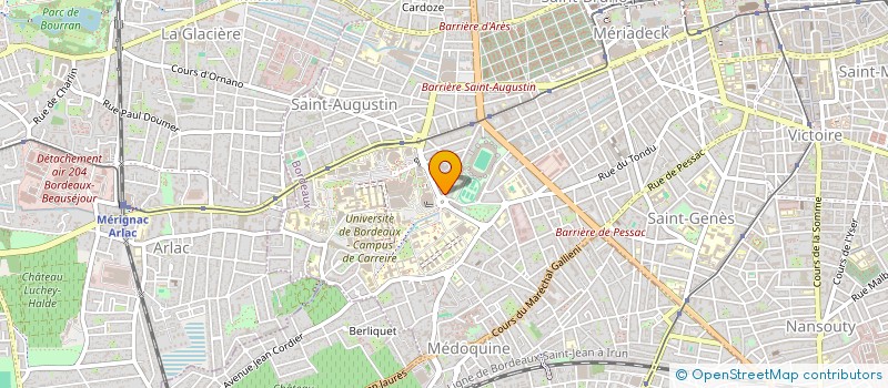 localisation de l'entreprise UHAINA à BORDEAUX