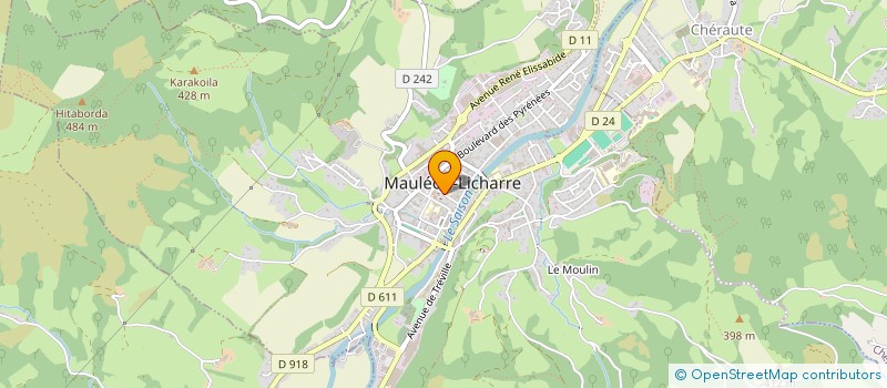 localisation de l'entreprise UHAITZA LE SAISON  GOTEIN-LIBARRENX