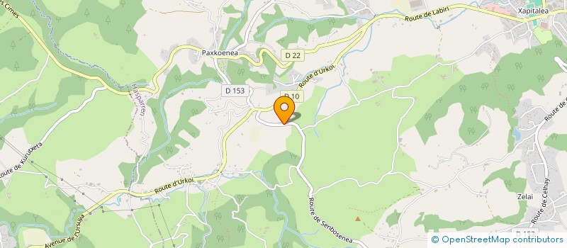 localisation de l'entreprise UHARTE IGUZKI  HASPARREN