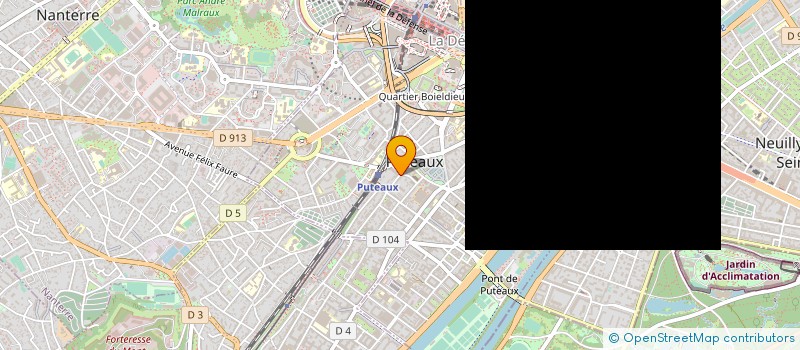 localisation de l'entreprise UHCP à NEUILLY-SUR-SEINE