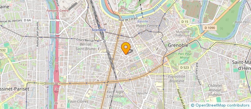 localisation de l'entreprise UHIT LA LISTE à GRENOBLE