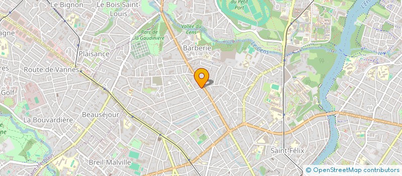 localisation de l'entreprise UHN LONGCHAMP  NANTES