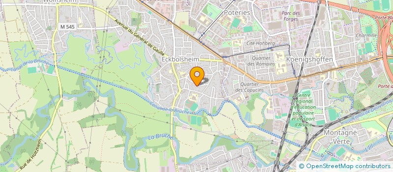 localisation de l'entreprise UHURU PEAK  ECKBOLSHEIM