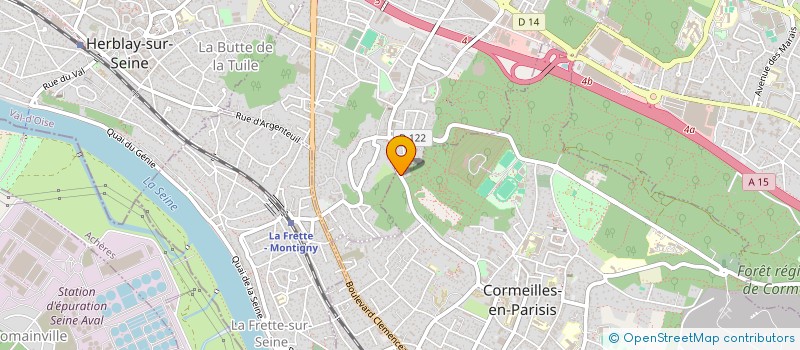 localisation de l'entreprise UIRTUS TRAVAUX à CORMEILLES-EN-PARISIS