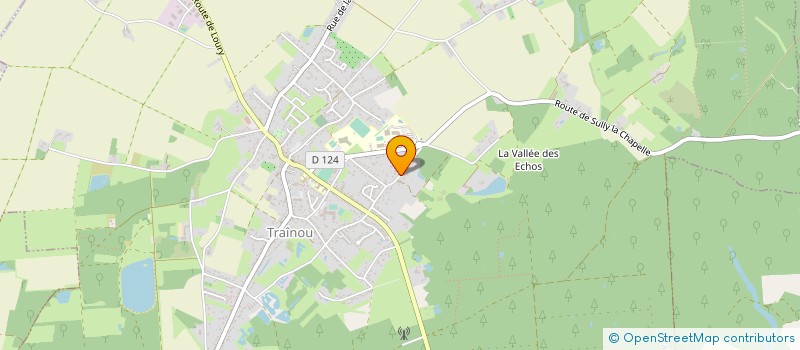 localisation de l'entreprise UIXO à TRAINOU