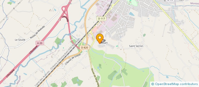 localisation de l'entreprise UJ CARS PREMIUM  CAUSSADE